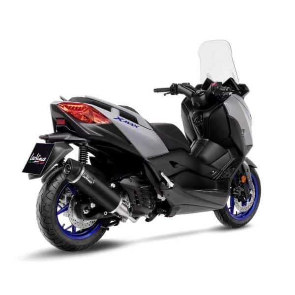 YAMAHA X MAX 125/TECH MAX  LeoVince NERO