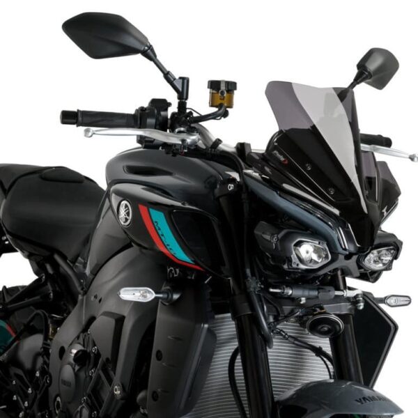 YAMAHA MT 10  PUIG PLEXI ŠTÍT NEW GENERATION SPORT 355 X 330 MM
