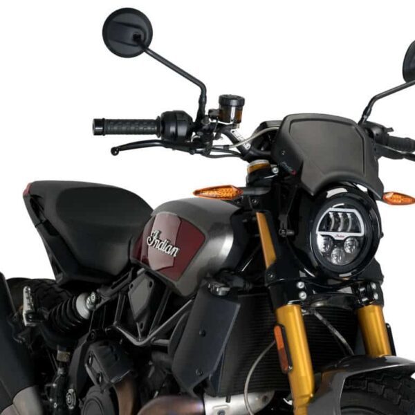 INDIAN FTR 1200 R/S PUIG ALUMINIUM FRONTAL PLATE