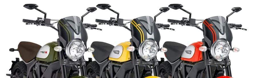 DUCATI SCRAMBLER / PUIG ŠTÍT RETROVISION 310 x 310 MM – Obrázok 5