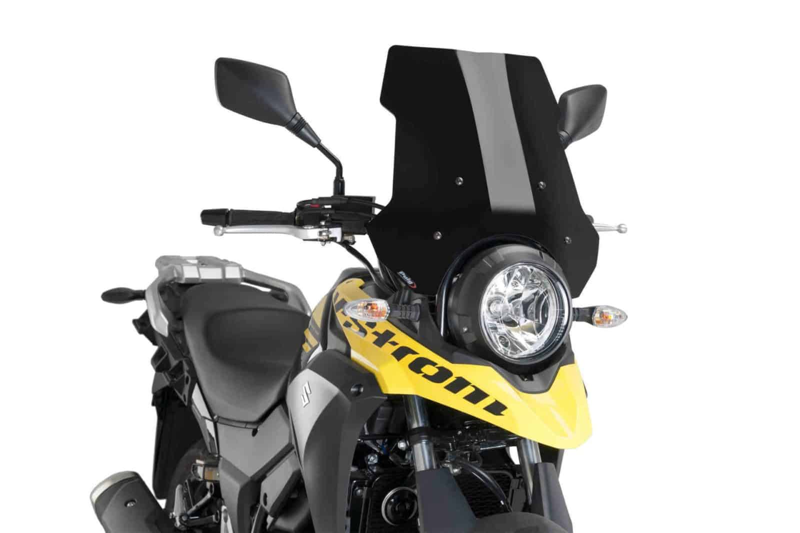 SUZUKI DL 250 V STROM/ PUIG PLEXI ŠTÍT TOURING 440 X 435 MM – Obrázok 3