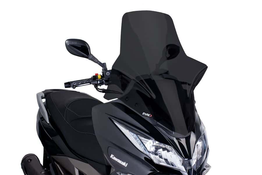 KAWASAKI J125 2016-/ PUIG V-TECH LINE TOURING - PLEXI ŠTÍT 740 X 575 MM – Obrázok 3