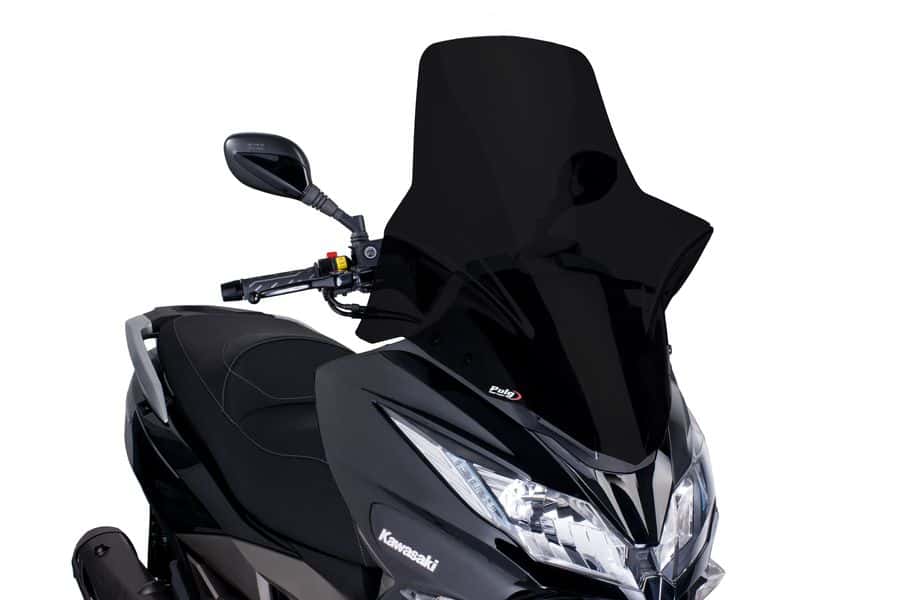KAWASAKI J125 2016-/ PUIG V-TECH LINE TOURING - PLEXI ŠTÍT 740 X 575 MM – Obrázok 4