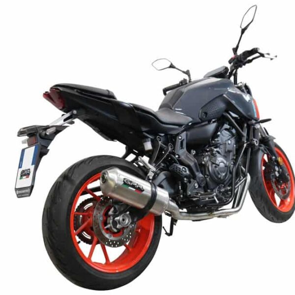 Kompletný výfukový systém GPR SATINOX YAMAHA MT 07