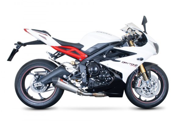 TRIUMPH DAYTONA 675 R 2013 - 2016 - výfuk SCORPION SERKET TAPER - Image 4
