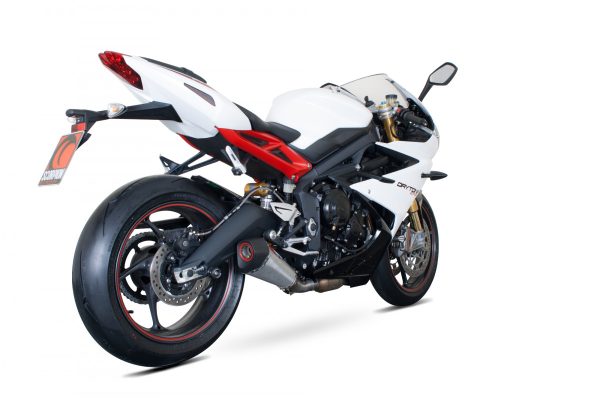 TRIUMPH DAYTONA 675 R 2013 - 2016 - výfuk SCORPION SERKET TAPER