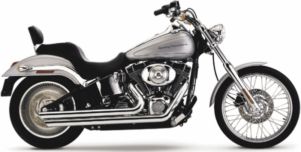 Výfukový systém Cobra Speedster Slash Down Harley Davidson Softail 2012-2017 CBS-8404-01 - Image 2
