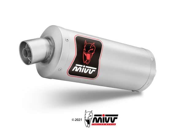 MOTO MORINI X-Cape MIVV DAKAR INOX výfukový tlmič - Image 6