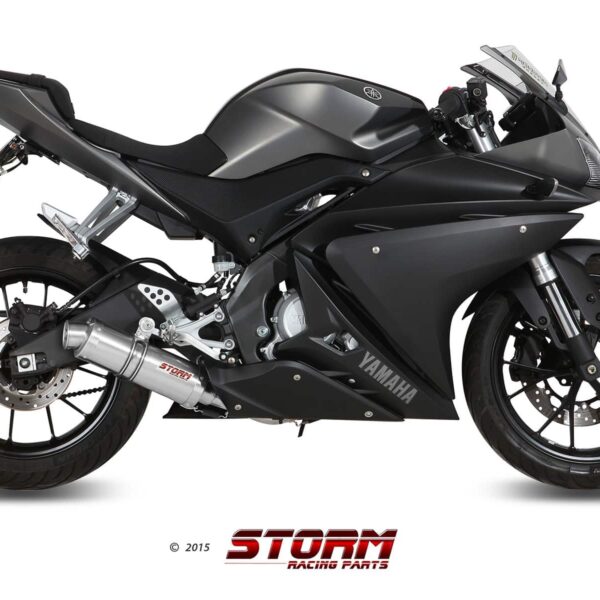 KOMPLETNÝ VÝFUKOVÝ SYSTÉM STORM GP YAMAHA YZF R125 2014 >