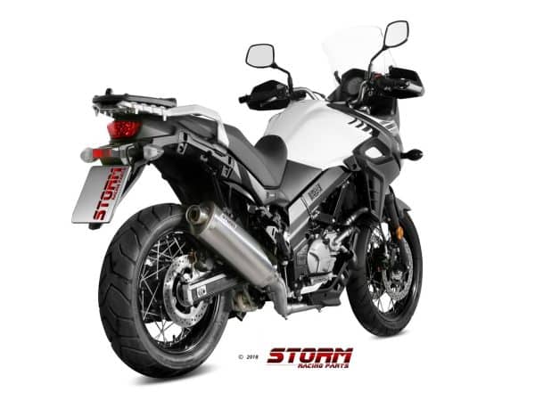 VÝFUKOVÝ SYSTÉM STORM OVAL SUZUKI DL V STROM 650/ XT - Image 2