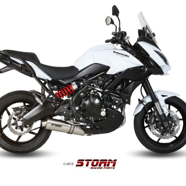 KOMPLETNÝ VÝFUKOVÝ SYSTÉM STORM OVAL KAWASAKI VERSYS 650