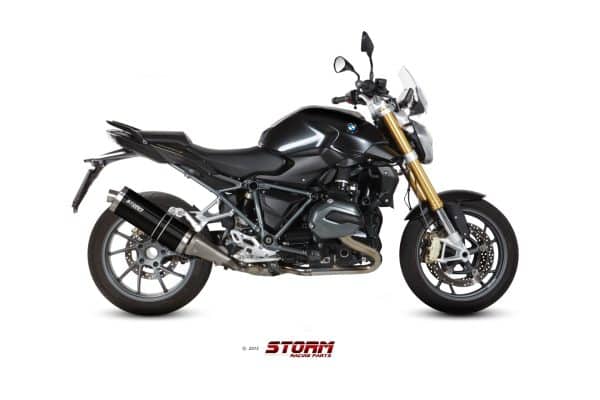 VÝFUKOVÝ TLMIČ STORM OVAL BMW R 1200 R / RS - Image 3