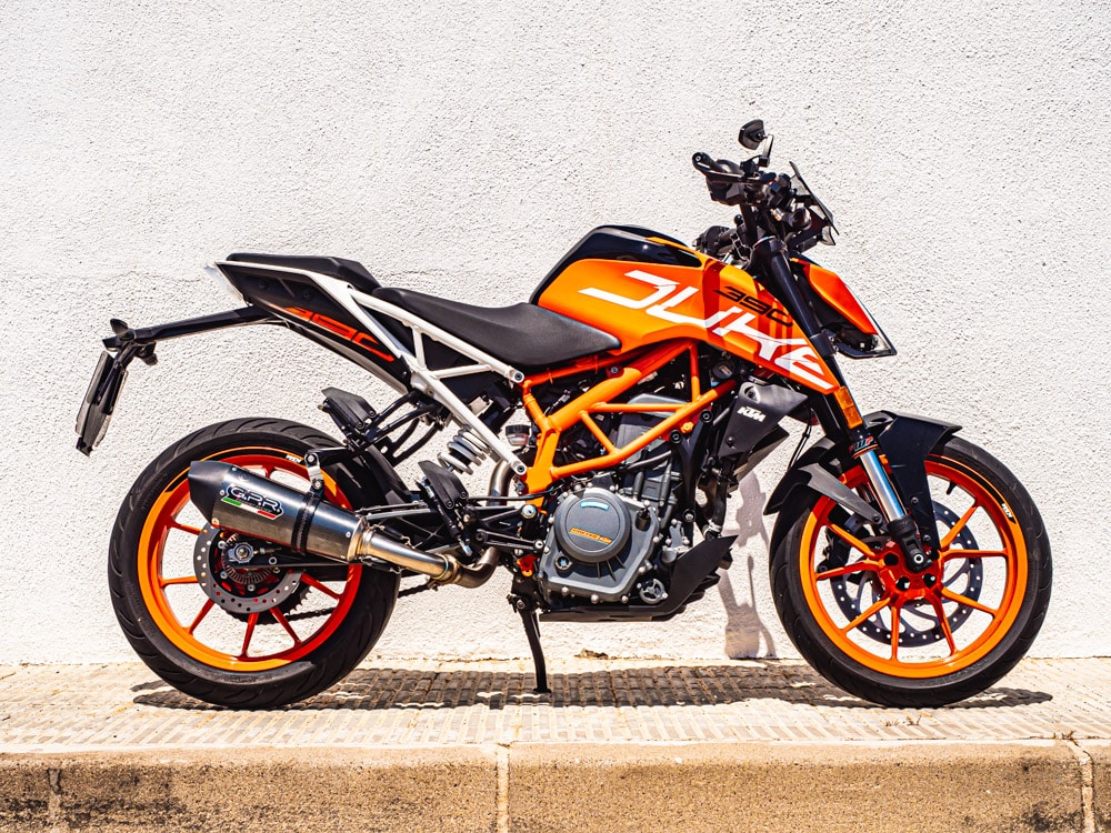 VÝFUK GPR GP EVO4 KTM DUKE 200 2012/16 DUKE 250 – Obrázok 2