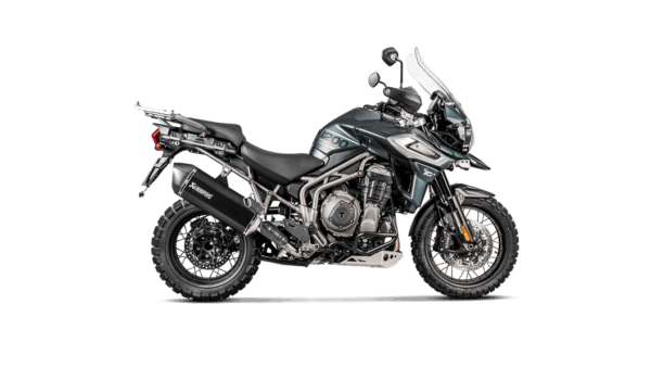 Akrapovič výfuk TRIUMPH TIGER 1200 XR/XRX/XRT/XCX/XCA  Slip-On Line (Titanium) S-T12SO1-HAFTBL - Image 2