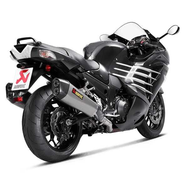 Akrapovič výfuky KAWASAKI ZZR 1400/ ZX14R 2013- Slip-On Line (Titanium) S-K14SO6-HZAAT
