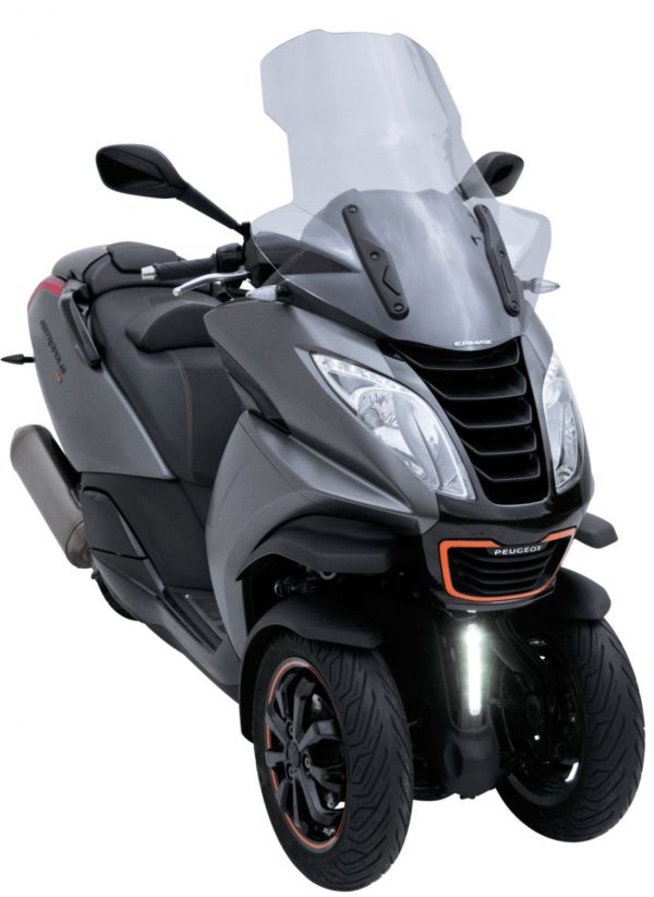 ERMAX plexi štít High Peugeot Metropolis 400 I 2013- 70cm + chrániče rúk