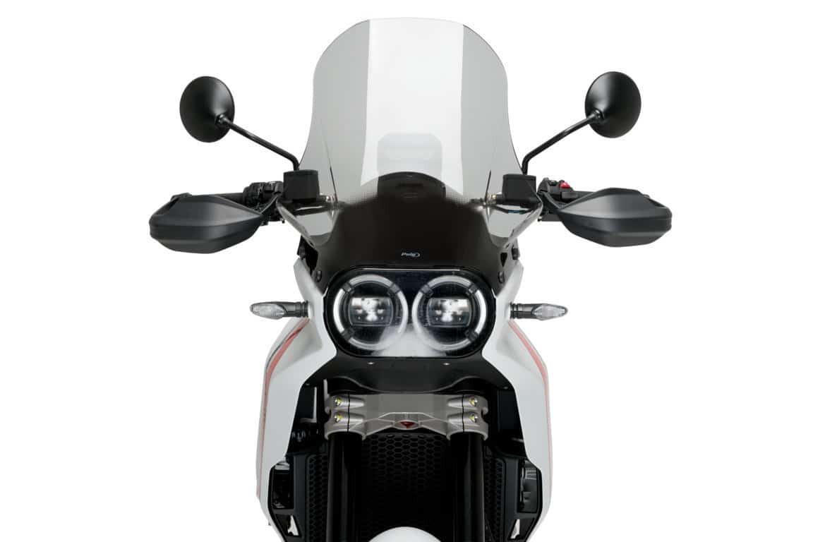 DUCATI DESERTX PUIG PLEXI ŠTÍT TOURING 480 X 440 MM – Obrázok 2