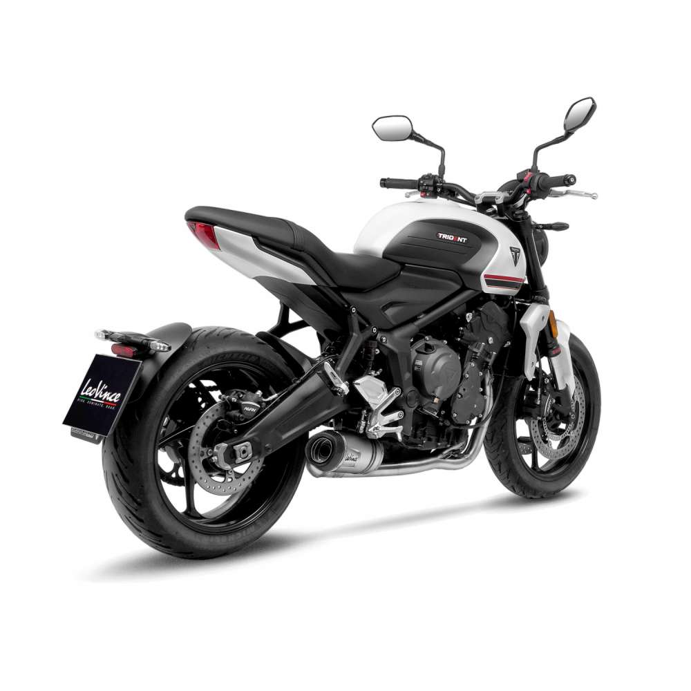 TRIUMPH TRIDENT 660 LeoVince LV ONE EVO kompletný výfukový systém – Obrázok 2