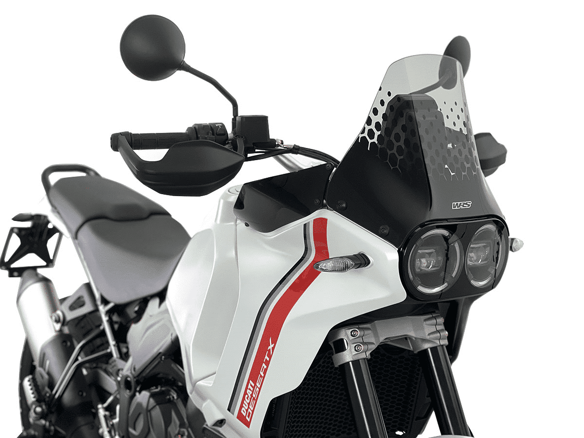 DUCATI DESERTX WRS PLEXI ŠTÍT ENDURO – Obrázok 5