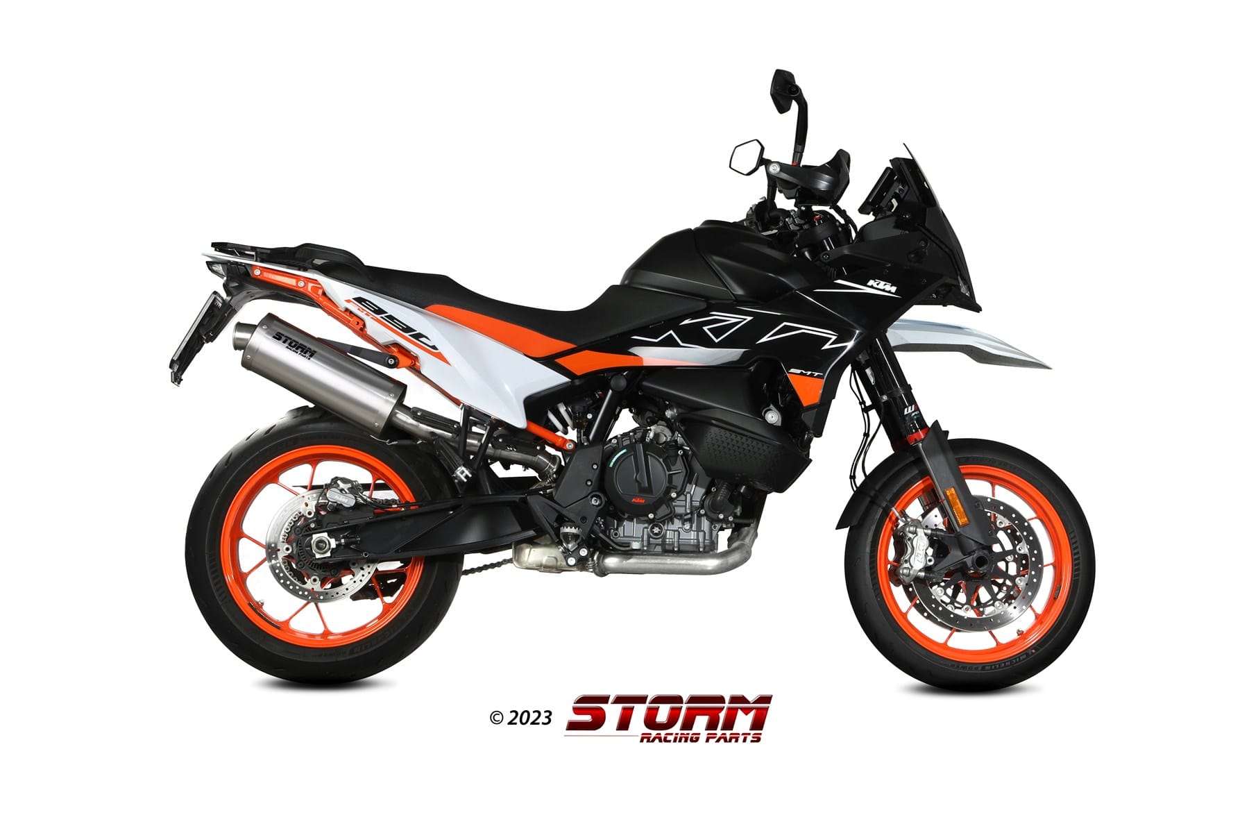KTM 890 SMT VÝFUK STORM OVAL – Obrázok 2