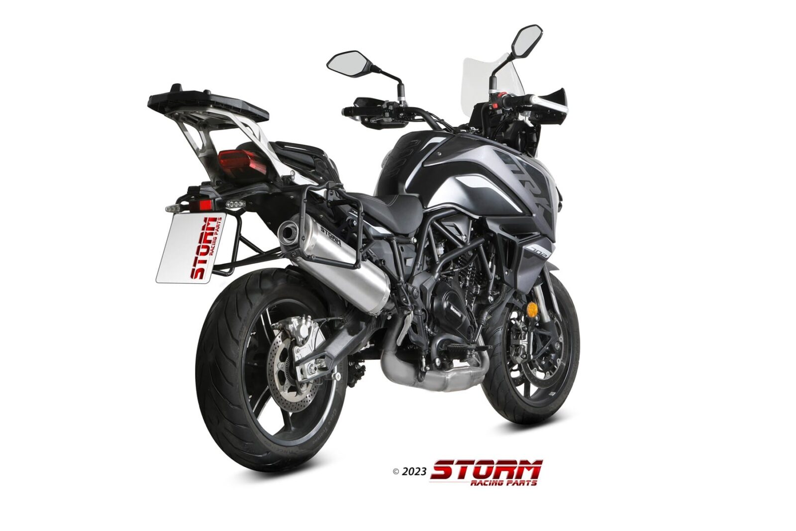 BENELLI TRK 702 / 702X VÝFUK STORM OVAL – Obrázok 5