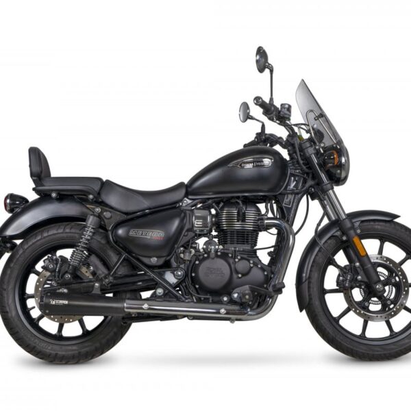 ROYAL ENFIELD METEOR 350  SCORPION RED POWER