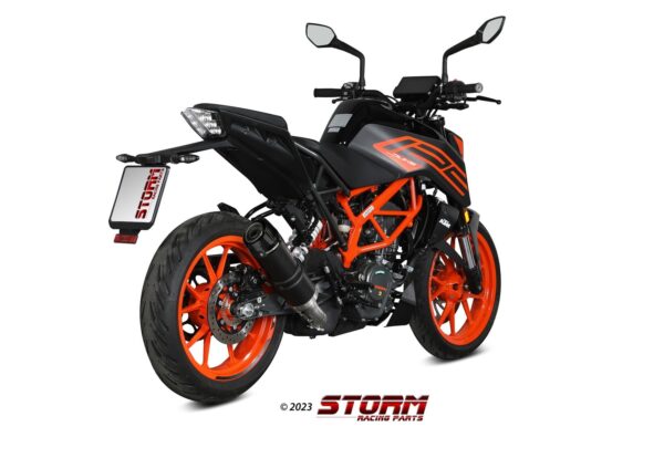 VÝFUKOVÝ TLMIČ STORM GP CARBON END KTM RC 125