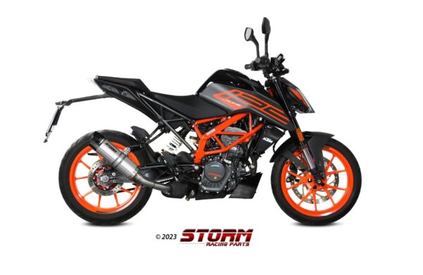 KTM 125 DUKE VÝFUK STORM GP CARBON END - Image 4