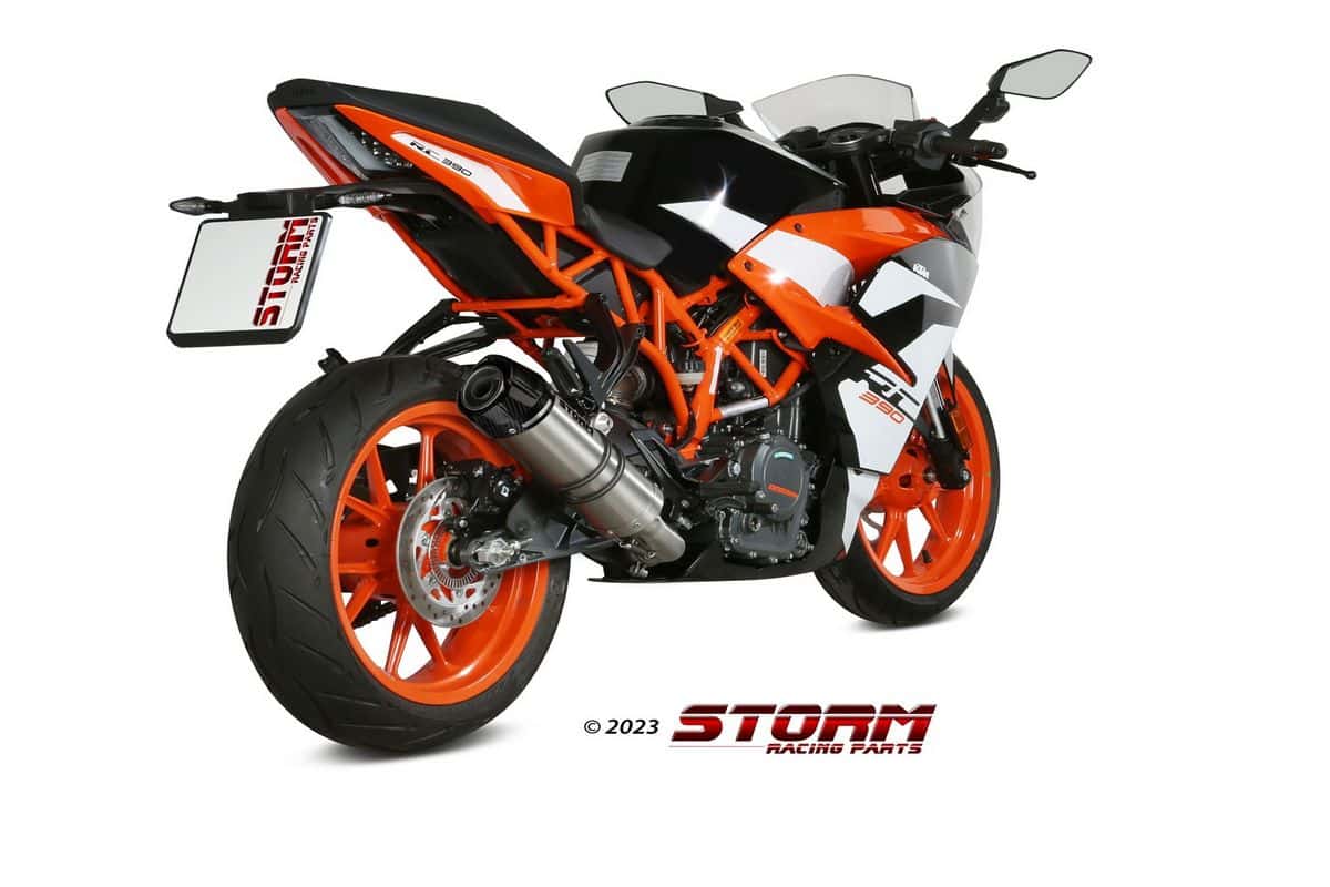 VÝFUK STORM GP CARBON END KTM RC 390 – Obrázok 2