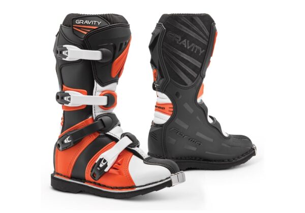 Moto obuv, čižmy Forma GRAVITY BLACK/ORANGE