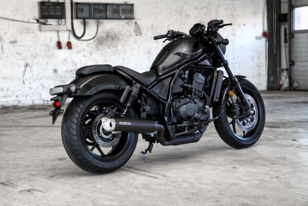 Honda CMX 1100 Rebel - výfuk Miller Breaker Black - Image 6