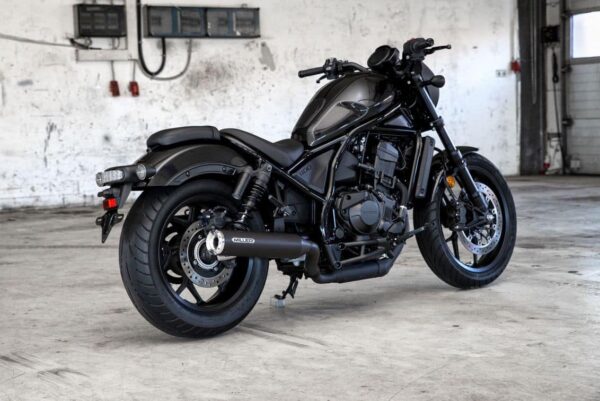 Honda CMX 1100 Rebel - výfuk Miller Breaker Black