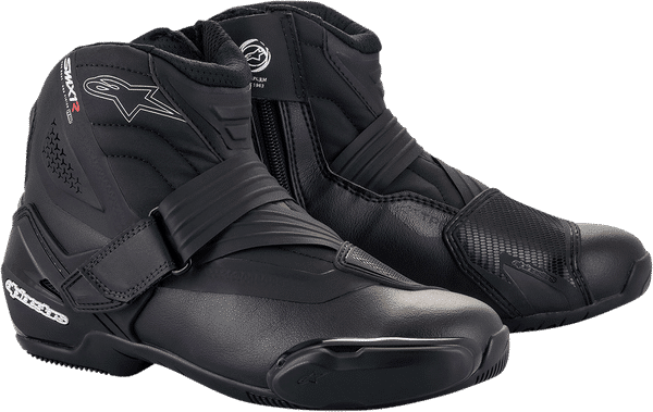 Moto obuv, topánky Alpinestars SMX1-R V2 BLACK