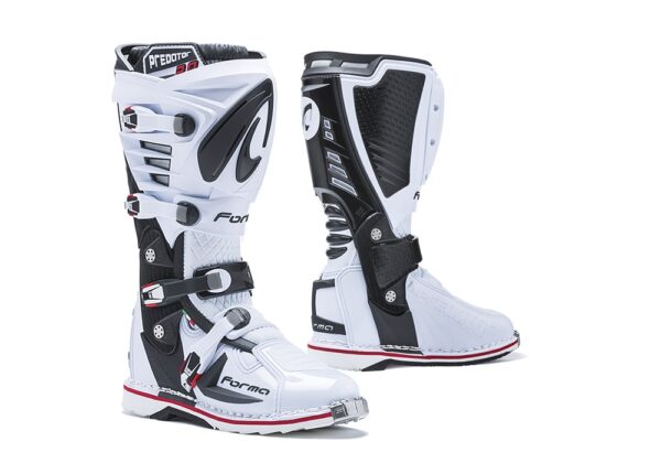 Moto obuv, čižmy Forma PREDATOR 2.0 WHITE