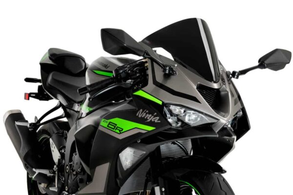 KAWASAKI ZX-6R / PUIG PLEXI ŠTÍT R - RACER 338 X 345 MM