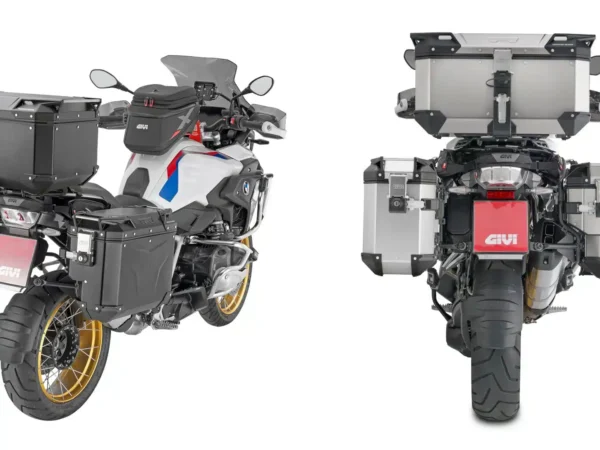 SUZUKI V-STROM 800 DE/SE bočné kufre GIVI TREKKER OUTBACK EVO 37L/33L + nosiče - Image 6