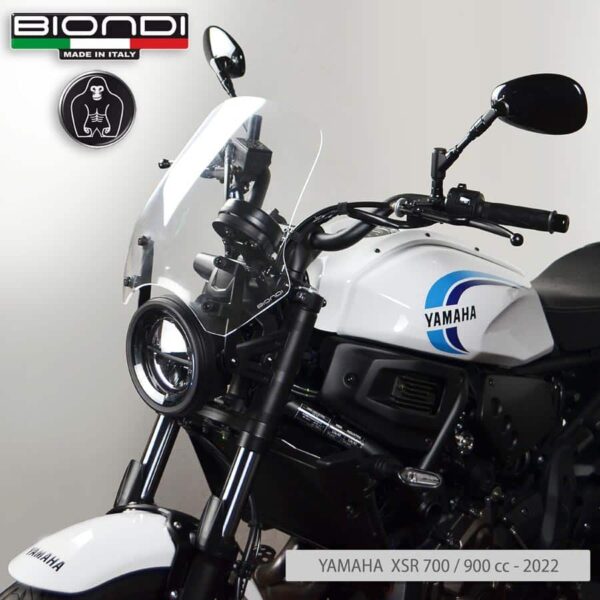 YAMAHA XSR 700/ XSR 900 BIONDI plexi štít Touring 360 x 370 mm - Image 3