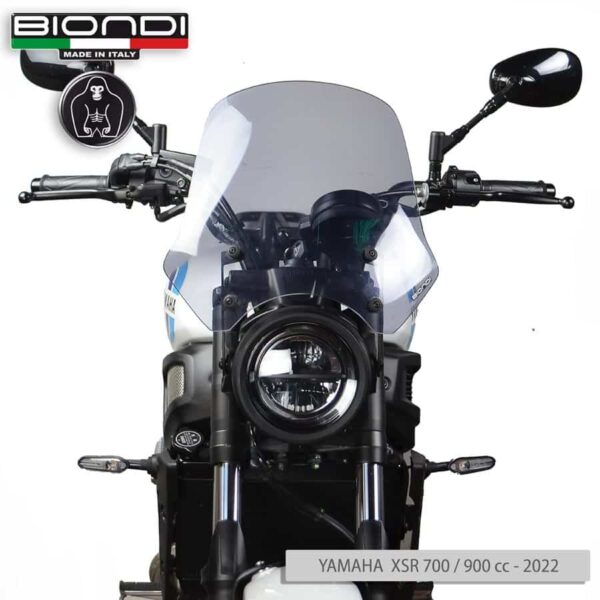 YAMAHA XSR 700/ XSR 900 BIONDI plexi štít Touring 360 x 370 mm - Image 2