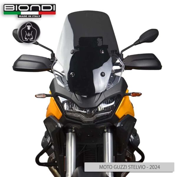 MOTO GUZZI V100 STELVIO BIONDI plexi štít Touring 53 x 38 cm - Image 3