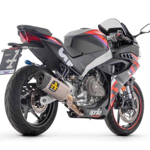 APRILIA RS 457 ARROW KOMPLETNÝ VÝFUKOVÝ SYSTÉM PISTA - RACING
