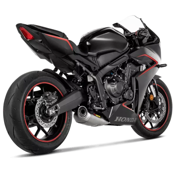 HONDA CBR 650 R/ CB 650 R výfuk Akrapovič S-H6R15-AFT  Racing Line (Titanium)