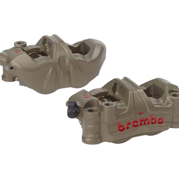 Radiálne brzdové strmene Brembo Racing 100 MM GP4-RR CNC RADIAL CALIPER KIT/ XB9L2A0