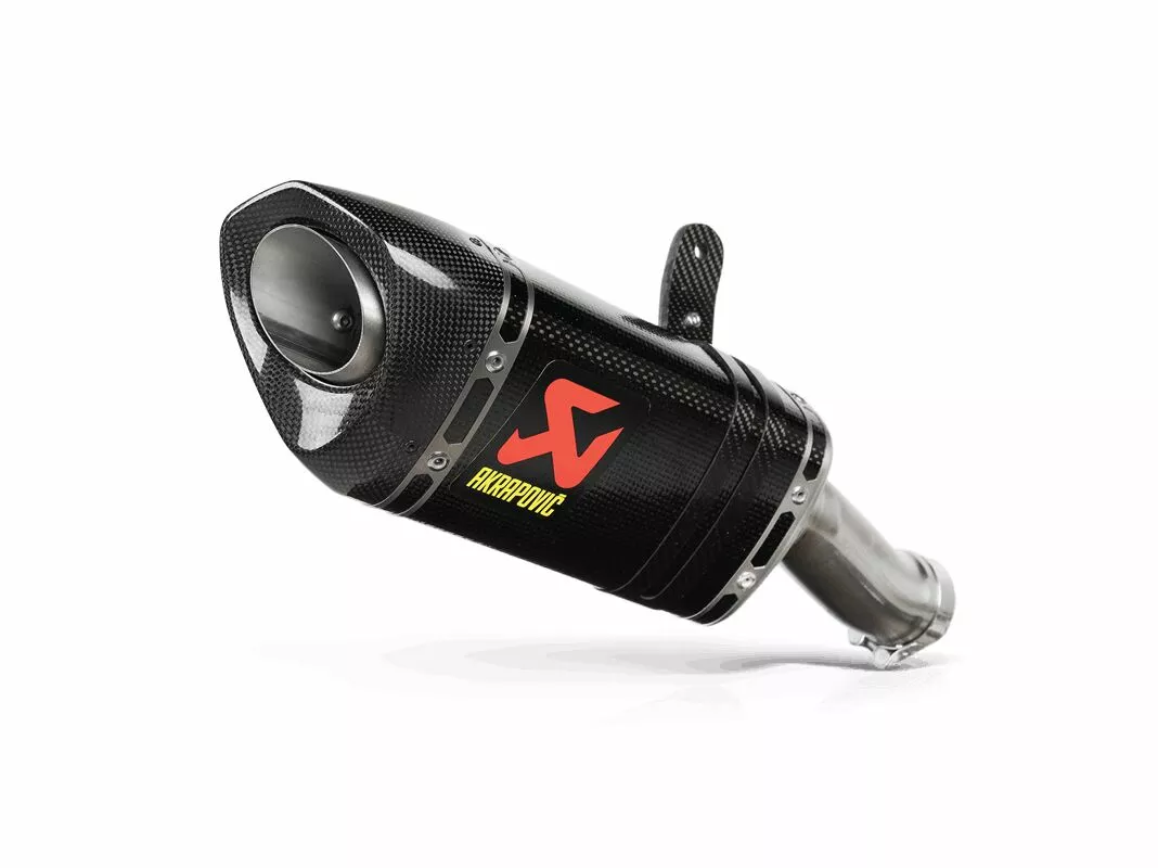 CF MOTO 450SR / 450NK AKRAPOVIČ VÝFUK S-CF4SO1-APC Slip-On Line (Carbon) – Obrázok 3