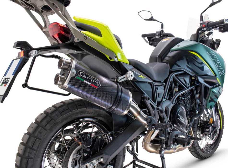 BENELLI TRK 702 X výfuk GPR DUAL – Obrázok 2