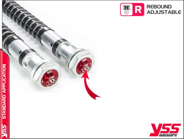 KTM RC 390 /2014-16 predné tlmiče YSS Z1 cartridge  CO208-680TRC-02 - Image 4