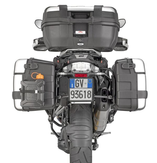 CF Moto 450 MT bočné kufre GIVI Trekker TRK33 + nosiče - Image 3