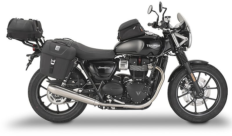 Royal Enfield Himalayan 450 bočné tašky GIVI MT501 Multilock + nosiče – Obrázok 4