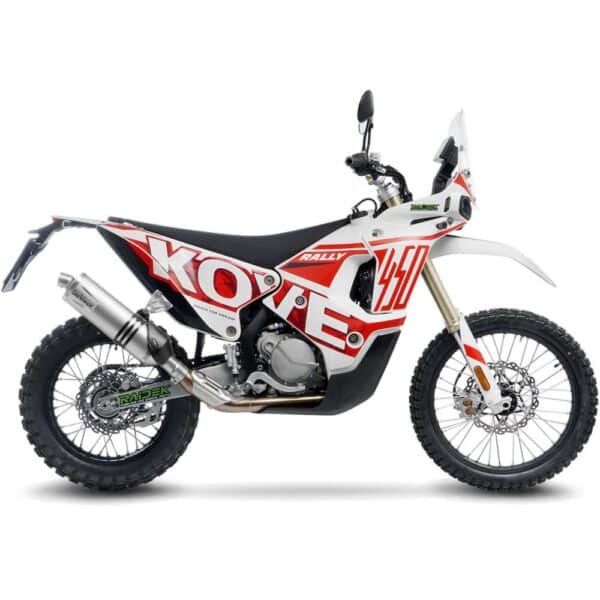KOVE 450 RALLY LOW/HIGH výfuk LeoVince LV ONE EVO - Image 3