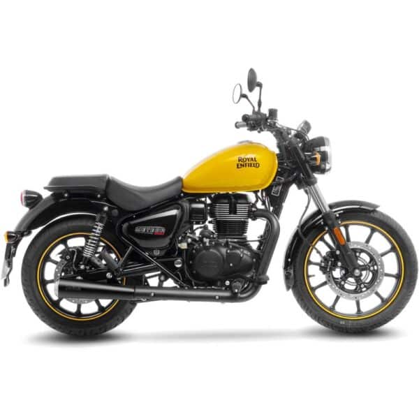 ROYAL ENFIELD METEOR 350 výfuk LeoVince CLASSIC RACER BLACK EDITION - Image 4