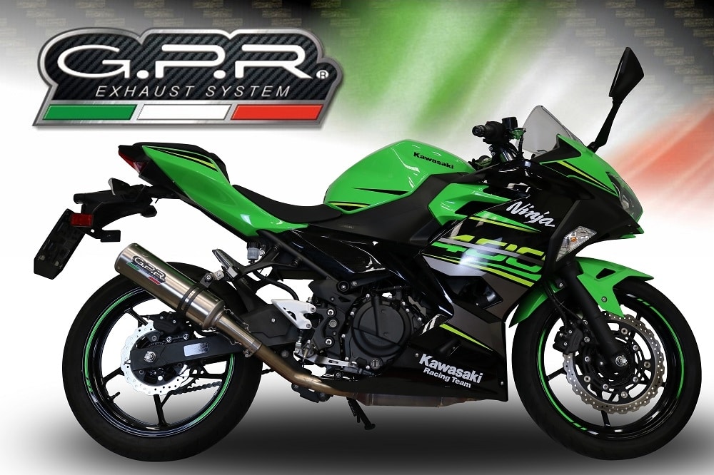 KAWASAKI Ninja 500 / Z500 výfuk GPR M3 – Obrázok 3